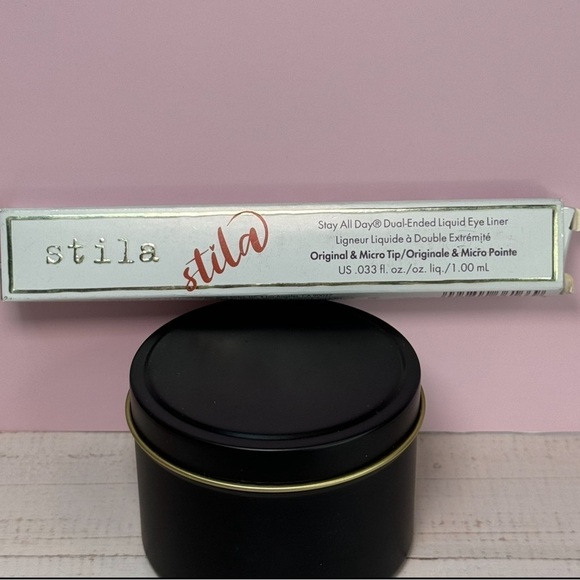 Stila Other - Stila Stay All Day Dual Eyeliner-Origina/Micro (Drk Brwn & Amber) NIB .033 oz
